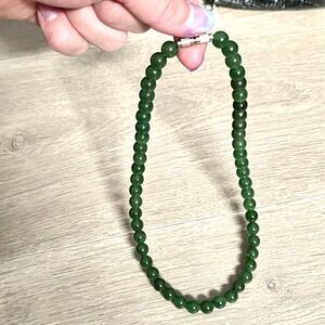 Vintage Nephrite Jade Necklace
